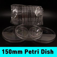 [클릭해바]150x 20mm petri dish 멸균 페트리 디쉬 배양 접시 일회용 플라스틱 패트리 디시 원형 둥근 뚜껑 샬레 샤레 실험용 10개입 과학 소모품