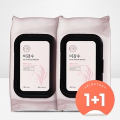 (1+1) 더페이스샵 미감수 클렌징 티슈 50매