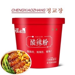 호나국제 중국 컵라면 정교장 쏸라펀 마라탕 135g/컵, 12컵