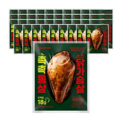 미트리 촉촉통살 소스 닭가슴살 깐풍기맛 100g, 100g 40팩