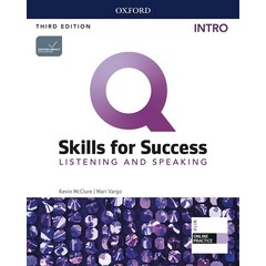 Q Skills for Success: Listening and Speaking Intro Student Book (with Online Practice), Oxford, Q Skills for Success: Listen.., Kevin McClure(저),Oxford..