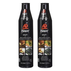 블레이즈 발사믹 글레이즈 375ml x 2병 Acetum Blaze Balsamic Glaze 식초 소스