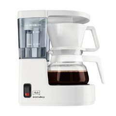 밀리타 아로마보이 커피메이커 드립커피머신 커피내리는기계, 흰색