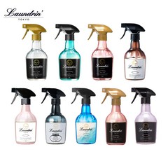 일본 laundrin 란도린 패브릭 미스트 스프레이 370ml 2개 세트, 클레식 피오레, 엘레강스플로럴