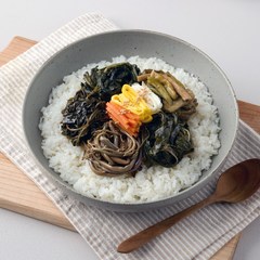 피아골미선씨 볶아먹는 산채비빔밥 밀키트 200g, 1팩