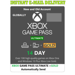 Xbox Game Pass Ultimate Live 골드 게임 패스 14일 2주 247, 1개