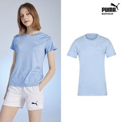 푸마 푸마 여성 퀵드라이 언더셔츠 1종 블루멜란지