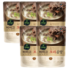 비비고 꼬리곰탕, 5개, 460g