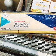 트레이더스 슈레이버 아메리칸 슬라이스 치즈 2.27kg, 단품, 단품