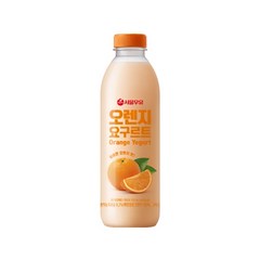 서울우유 오렌지 요구르트 750ML 6개세트 우유청년, 6개