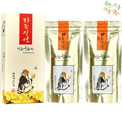 국화차 50g(25gx2팩) / 꽃잎차 국화꽃차 감국 감국차 꽃차 선물 국내산 가을신선 안동국화차, 2개