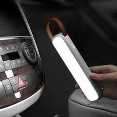 베이스어스 태양 충전식 LED 라이트 자동차 비상 신호 램프 캠핑 필수템, 블랙, 1개