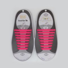 16 Pcs/set 실리콘 탄성 신발 끈 탄성 신발 끈 남성 여성용 넥타이 신발 끈 13 색