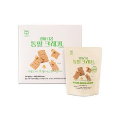 [단백질크래커] 우리밀 병아리콩 통밀 크래커 200g(50g x 4개), 50g, 8개