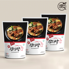김가네 식탁 해썹인증 감자탕 1.2kgX3팩+겨자소스 증정 국내산 돈등뼈, 3개