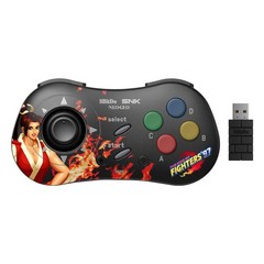 네오지오 미니 8Bitdo 무선 컨트롤러 조이스틱 클래식 클릭 스타일 SNK 마이 시라누이 에디션