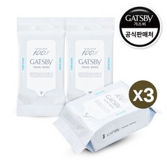 갸스비 훼이셜 페이퍼 쿨 타입 대용량 42매 3개, 단품