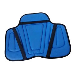 STK 전문 승마 안장 패드 충격 흡수 안티-슬립 편안한 좌석 쿠션 점프 장비 액세서리 내마 모성 야외 승마, 45x58x1.5cm, 블루, 1개