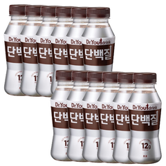 닥터유 드링크 단백질 초코맛, 240ml, 12개