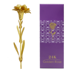 24k 금장미 금꽃, 10 금카네이션 24k (고급형.박스케이스)