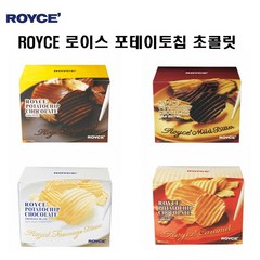 ROYCE 로이스 포테이토칩 초콜릿, 마일드미타, 3개, 190g