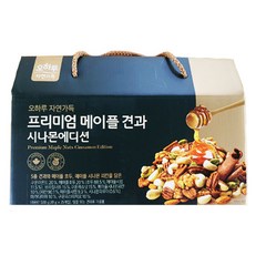 오하루 자연가득 프리미엄 견과 시나몬 에디션 25개 1박스, 500g(20gx25개입), 1개