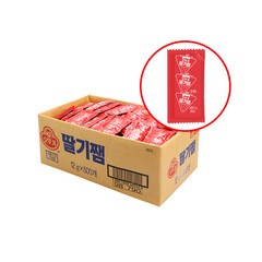 오뚜기 일회용 딸기쨈, 12g, 200개