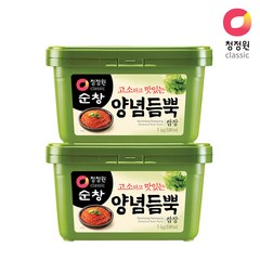 청정원 순창 양념듬뿍 쌈장1kg x 2개, 1kg