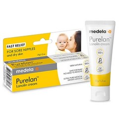 (미국직배송)메델라 라놀린 니플 크림 폴 모유수유 100% 천연성분 37g Medela Lanolin Nipple Cream for Breastfeeding 100% All, 1개