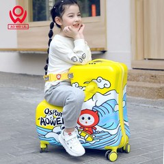 (오빌라정품) 타는캐리어 아기붕붕카 세트 키즈 킥보드 가방 여행용 아기 어린이 초등 캐리어