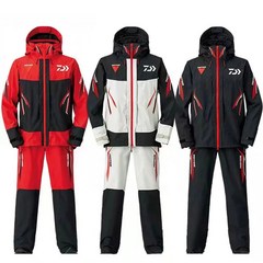 다이와 방풍 방수 고어텍스 남성 낚시복 등산복 재킷 기능성 사계절, 빨간색