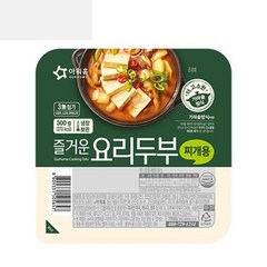 아워홈 즐거운 요리두부 찌개용 300g X10개, 10개