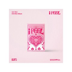 [특전포스터+지관통] 여자아이들 앨범 I FEEL Queen ver (북릿+리릭페이퍼+CD 외), 단품