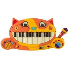 [브랜드B] 스마일 고양이 피아노 B. Toys Interactive Cat Piano - Meowsic