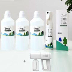 베어버스 제주 천연 피톤치드 편백수 원액 방향 탈취제 연무기 냄새제거방법 1000ml, 편백수 3000ml + 안개분사 분무기1개+연무기