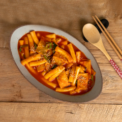 [더쉬운찬] 캠핑밀키트 부산진떡볶이 추억의 오리지널 맛 (2인분), 오리지널맛