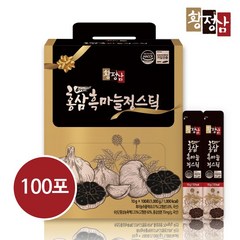 황정삼 홍삼 흑마늘 정스틱, 10g, 100개