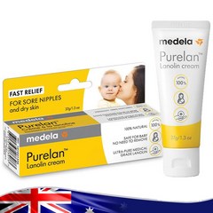 Medela Purelan 메델라 퓨우란 100 37그램 모유시 유두 보호 라놀린 크림, 1개