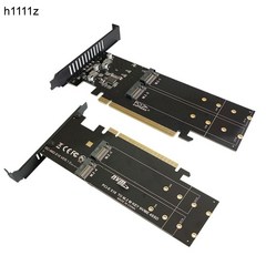 채굴용 메인보드 가상화페 채굴기 비트코인 iHyper m.2 X16 4X NVME PCIE3.0 GEN3 X16 4NVME RAID 카드 PCI-E VROC 카드 RAID, 한개옵션0