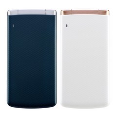 LG 스마트폴더 LGM-X100S/X100L 알뜰폰 효도폰 학생폰 공기계, 화이트(중고)