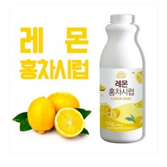 쉘몬 아이스티베이스 1kg 레몬홍차시럽, 1개