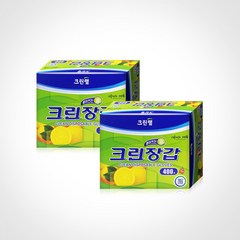 크린랲 뽑아쓰는 크린 장갑 400매, 400매입, 2개