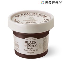 (NEW) 스킨푸드 블랙슈가 퍼펙트 에센셜 스크럽 2엑스X 210g, 1개