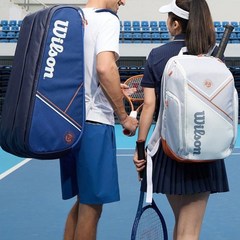 윌슨 테니스 가방 백팩 슬링백 테니스 라켓 가방 WILSON W30R8018301, 블루 슬링백