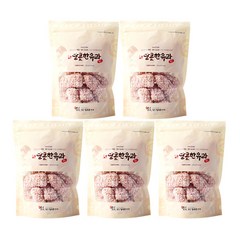 김규흔 한과 달콤한 백련초 유과 레드 120g X 5봉지 225834, 5봉