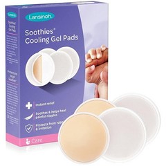 Lansinoh Soothies 모유 수유 및 완화를 위한 유방 젤 패드 패드 4개, Soothies Breast Gel P 1