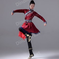 몽골 댄스 공연 의상 인도 태국 몽골 전통의상 코스튬 사리 파티 자수 코스프레 아오자이 치파오