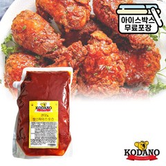 코다노 핫 스파이스 소스 2kg 치킨소스 매운소스, 코다노 핫스파이스소스 2kg, 1개