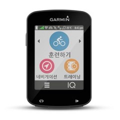 가민 엣지 820 GPS 한글판 번들 자전거 컴퓨터, 블랙, 1개