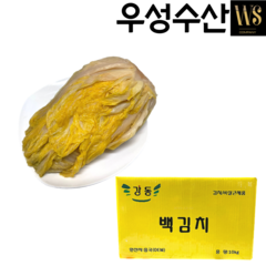 씻은김치 묵은지 묵은김치 업소용 횟집 10kg, 씻은지 10kg(종이박스_동절기), 1개